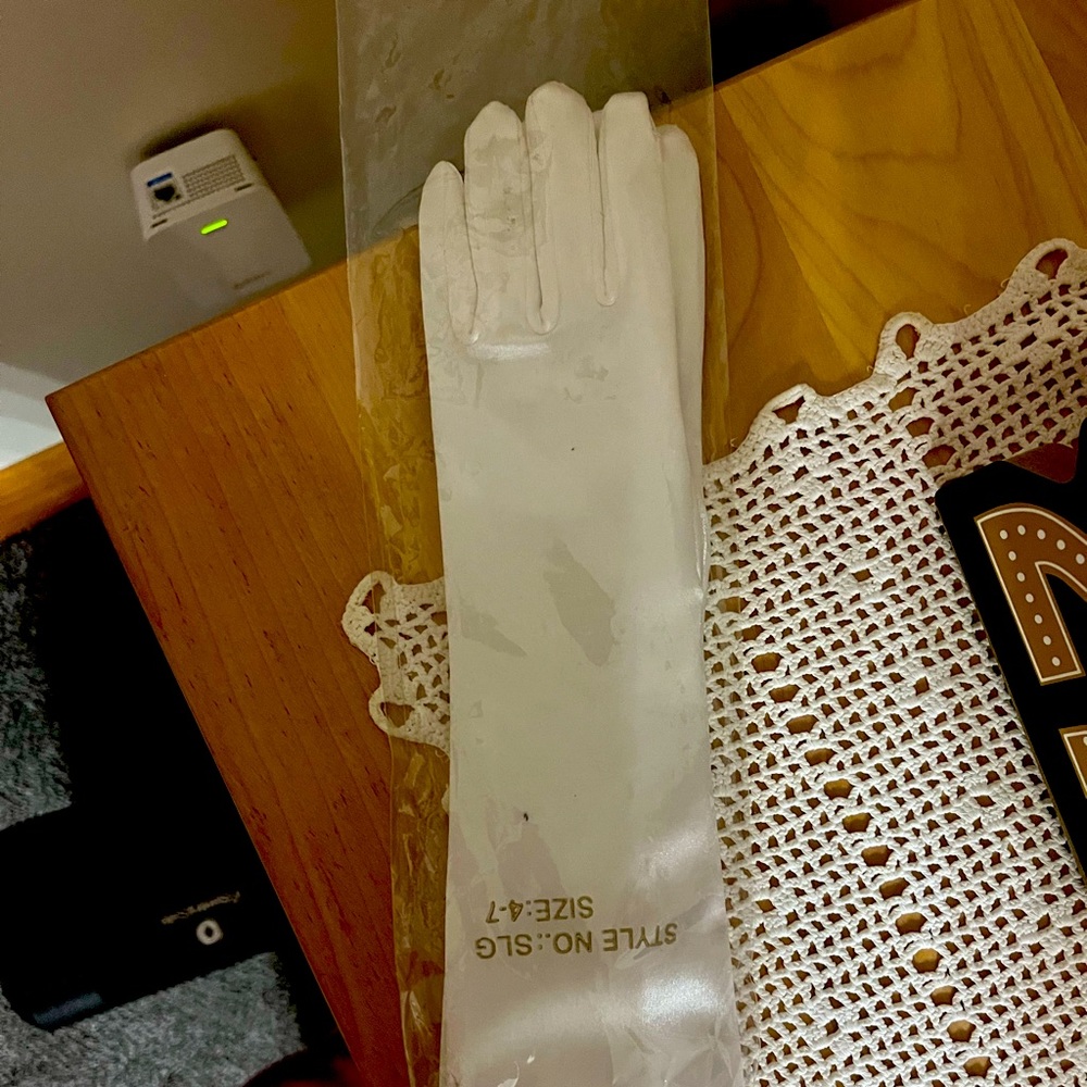 White gloves